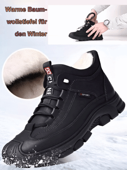 Warme Baumwollstiefel für den Winter