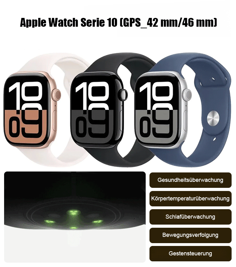 Series10 - Die smarte Telefonuhr mit Sportfunktion und Bluetooth