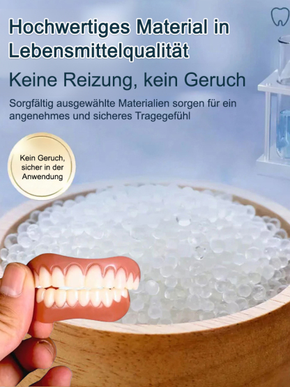 Von Zahnärzten empfohlen, löst leicht das Problem fehlender Zähne und ungleichmäßiger Zähne