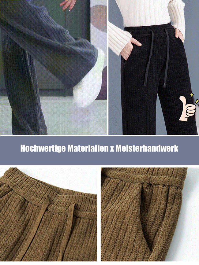 Hose mit geradem Bein