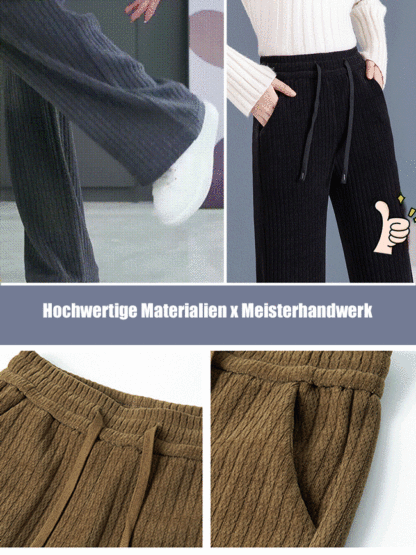 Hose mit geradem Bein