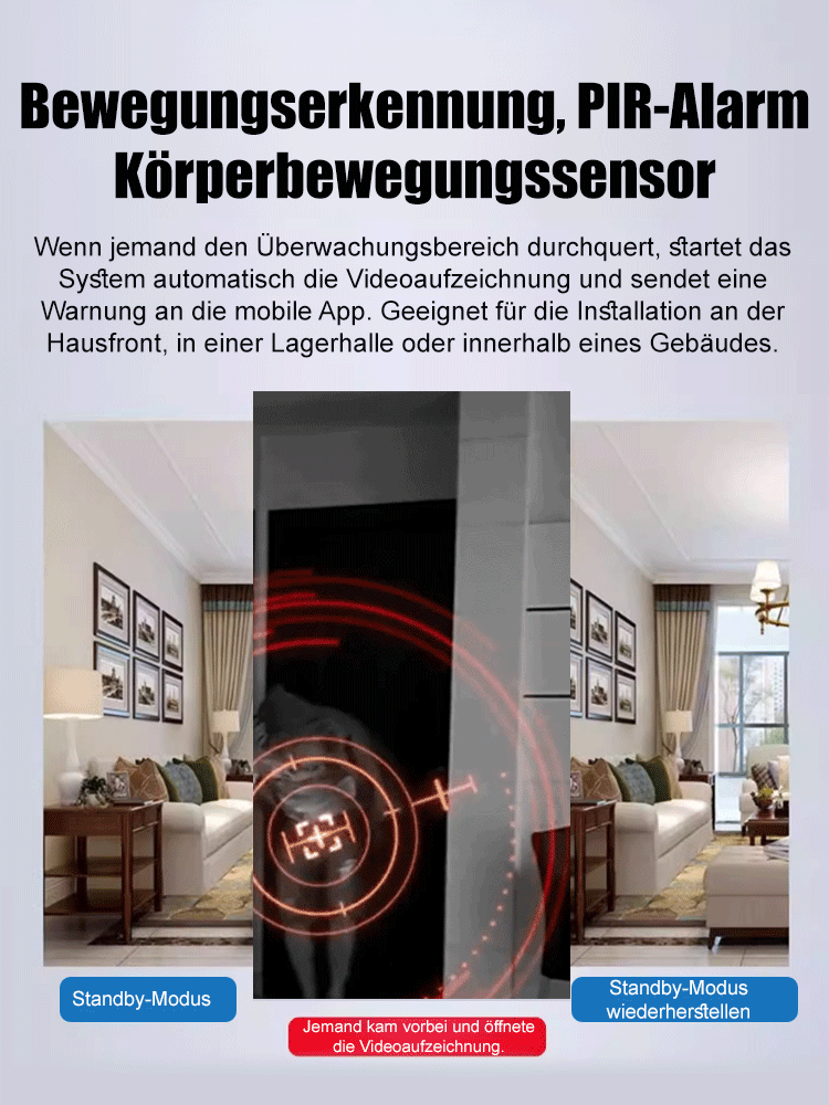 Ultra-mini-HD-Überwachungskamera für den Heimgebrauch mit Kabel💞