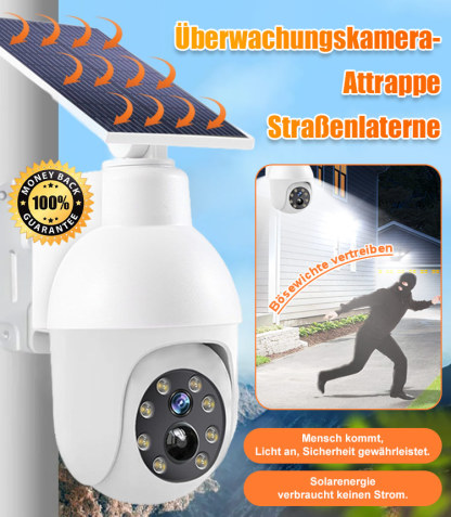 Attrappe Überwachungskamera Straßenlaterne