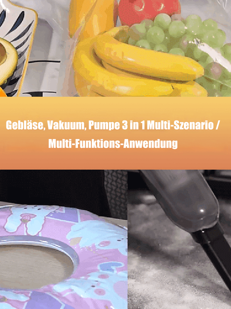 Multifunktionaler tragbarer Autostaubsauger, Zwei Stück € 55
