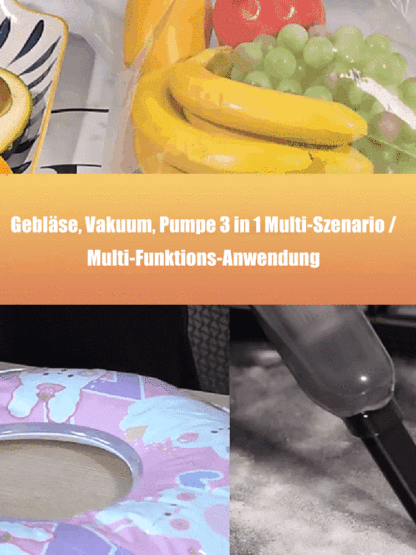 Multifunktionaler tragbarer Autostaubsauger, Zwei Stück € 55