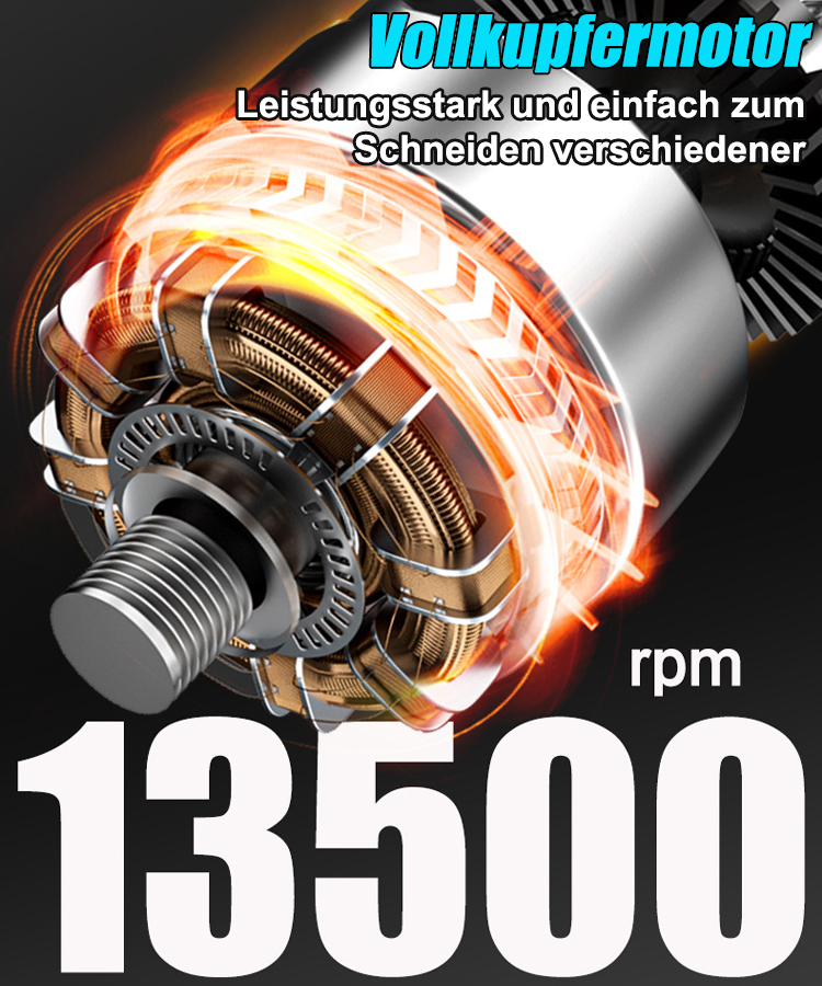Leichter und tragbarer Mini-Winkelschleifer für Metall, Fliesen und Holz