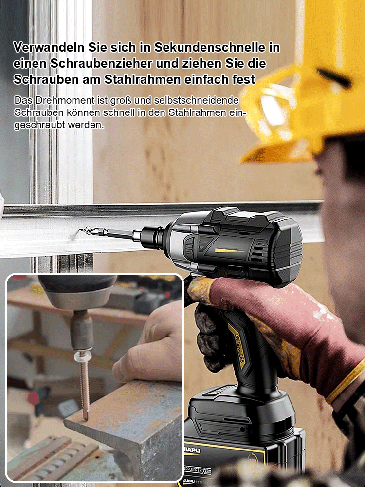 Multifunktionaler Akku-Schlagschrauber aus Luftfahrtmaterialien, begrenztes Angebot