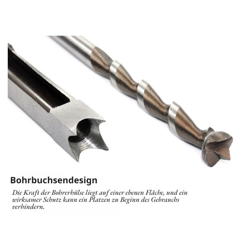 Yueqing Laiwei Holzbearbeitung quadratisches Loch Bohrer Bohrer Kern quadratisch Zapfen und Zapfen bohren quadratische Auge bohren Salat Bohrer Locher Locher Lochstanze Bohrer