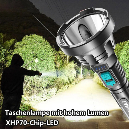 Wiederaufladbare LED-Taschenlampe