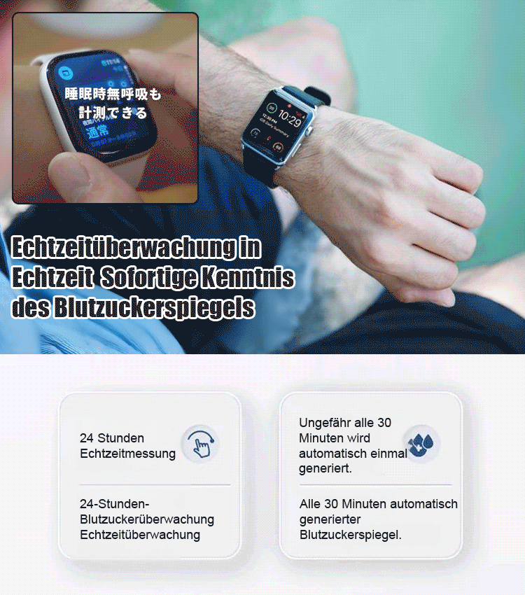 Series10 - Die smarte Telefonuhr mit Sportfunktion und Bluetooth