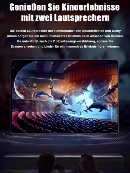🎄Weihnachtsverkauf, Intelligentes Großbild-Tablet,der zweite für nur 60 Euro