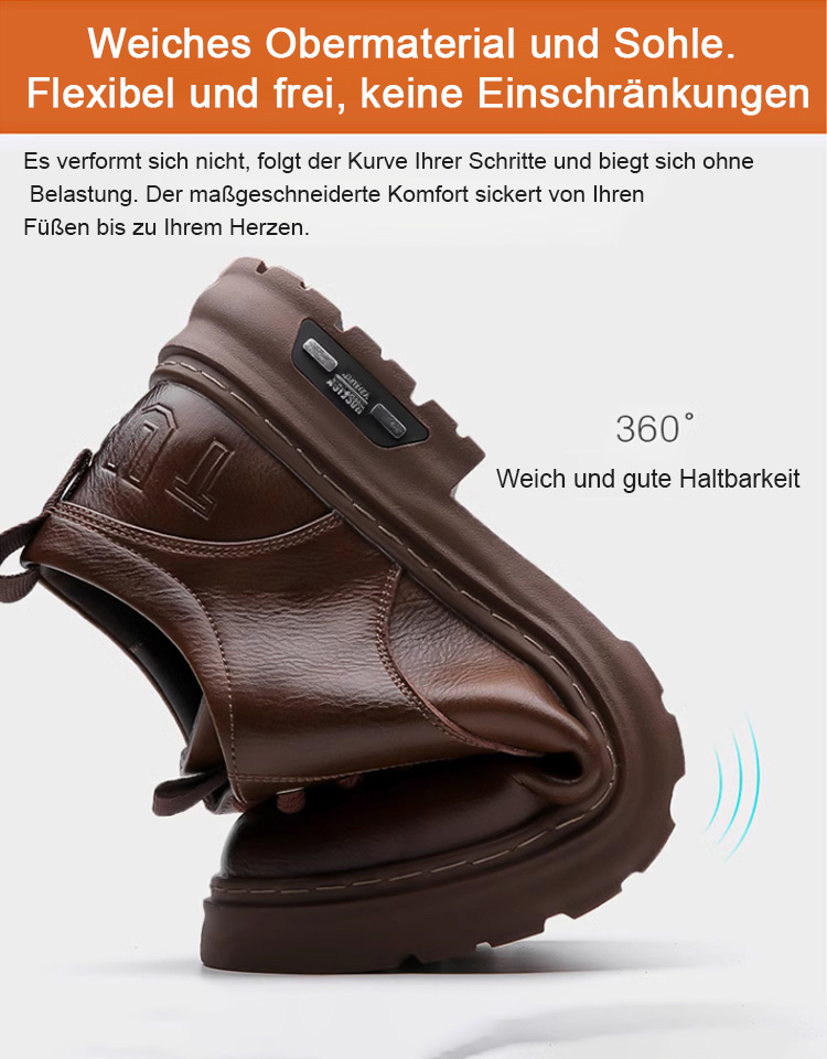 【Dasselbe wie im Geschäft】Herren Arbeits- und Freizeitschuhe, 2 Paar für nur 69 €👞