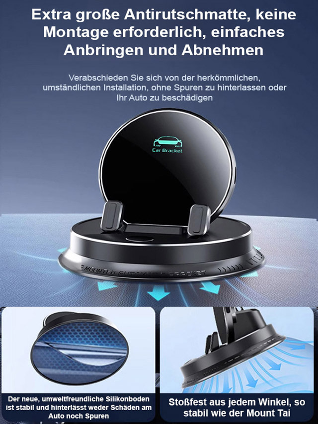 【AI Intelligent Sensing】 Multifunktionaler Handyhalter, 2 für nur 55 €🚗