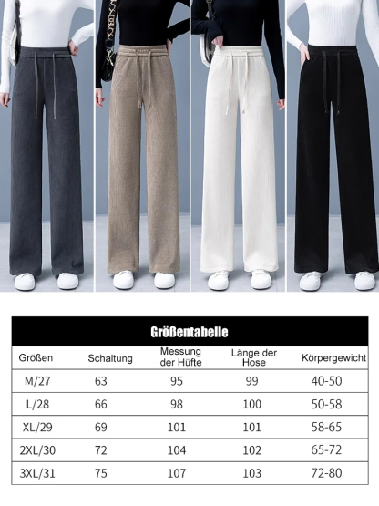 Hose mit geradem Bein