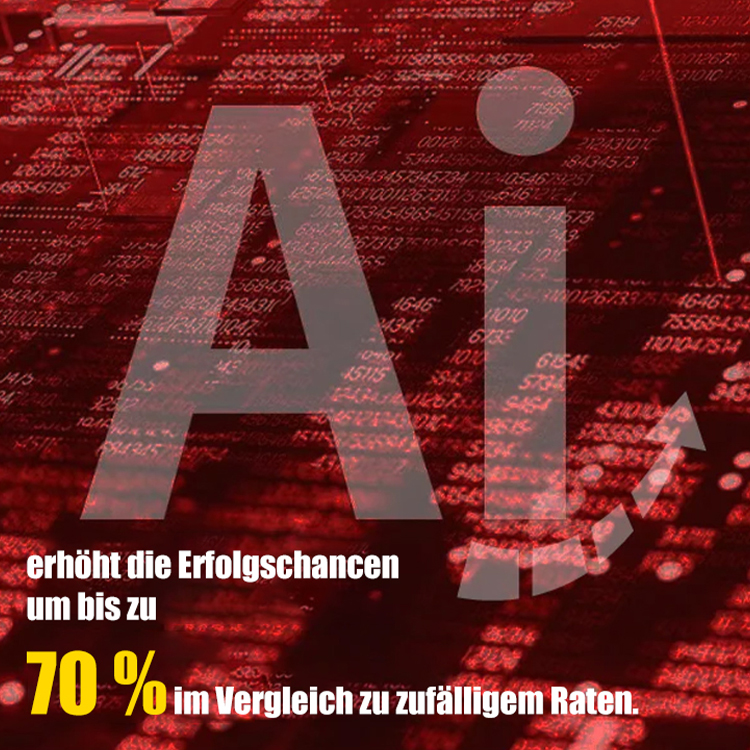 AI-Algorithmus-Wahrscheinlichkeitsverdopplungs-Lotterieautomat
