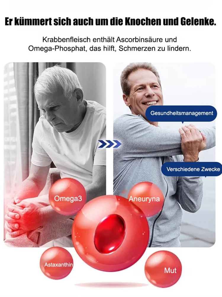 Leckere Königskrabbenbeine, tolles 10er-Sparpaket für nur 39 €