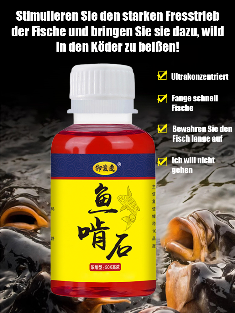【Ein Tropfen Wahnsinn beißt an】Fischköderstein Lockmittel für Fische🐟️🎣