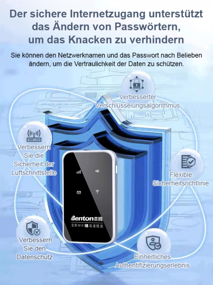 Ein Muss für unterwegs, ein tragbares WLAN-Internet-Tool, kostenloser Internetzugang