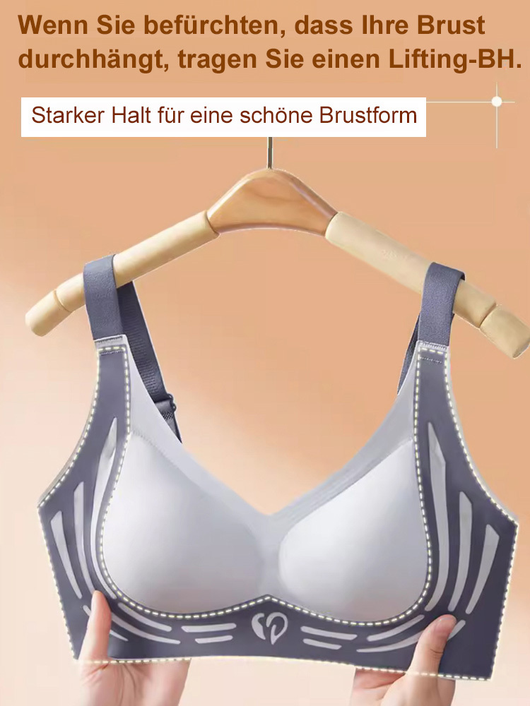 Ultradünnes nahtloses Unterwäscheset für Schwestern mit großen Brüsten