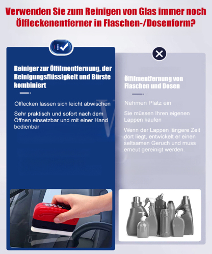 Kraftvolles, fettlösendes Reinigungstuch, entfettet den Film in 1 Sekunde🚗