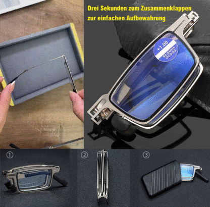 3 Sekunden faltbare HD-Lesebrille