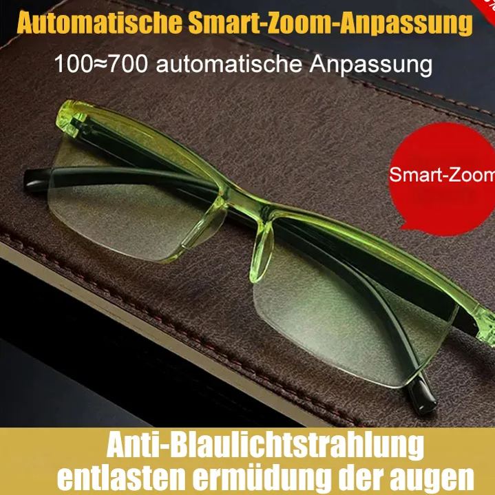 Intelligente Zoom-Lesebrille