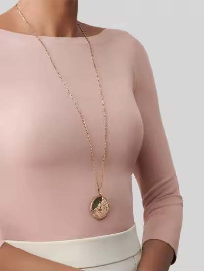 Zodiaque long necklace Librae