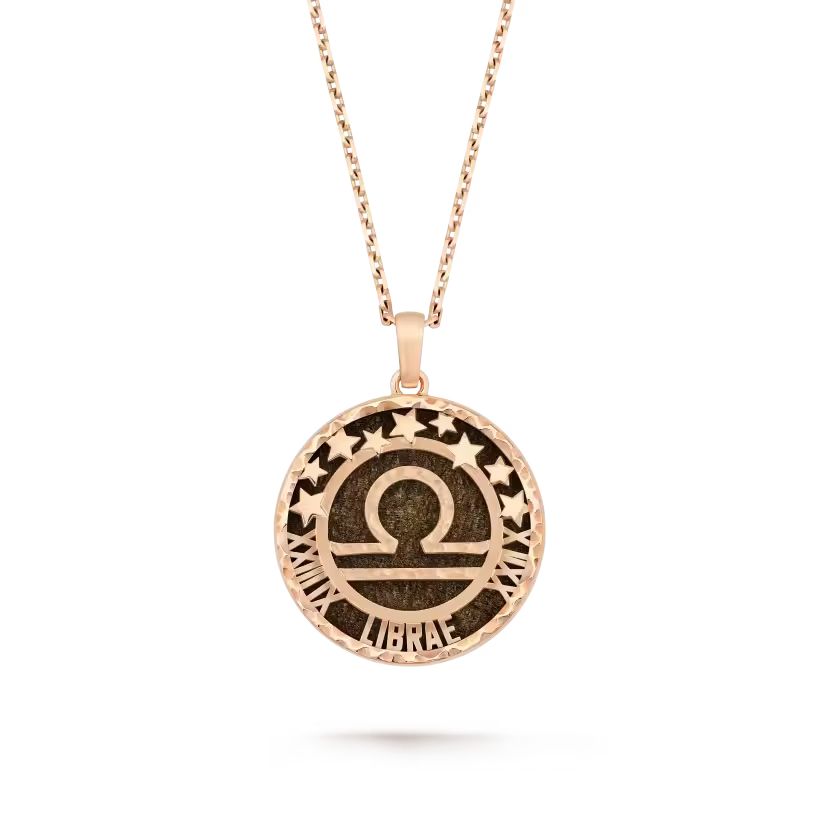 Zodiaque long necklace Librae