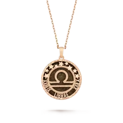 Zodiaque long necklace Librae