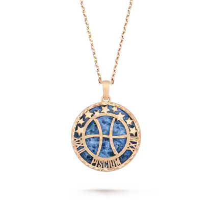 Zodiaque long necklace Piscium