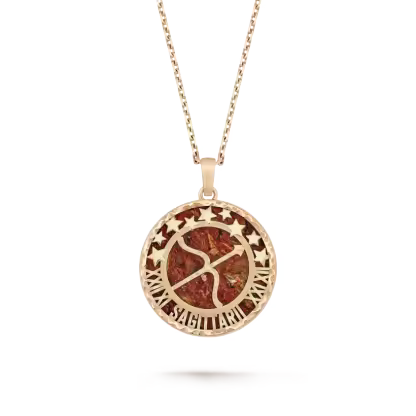 Zodiaque long necklace Sagittarii