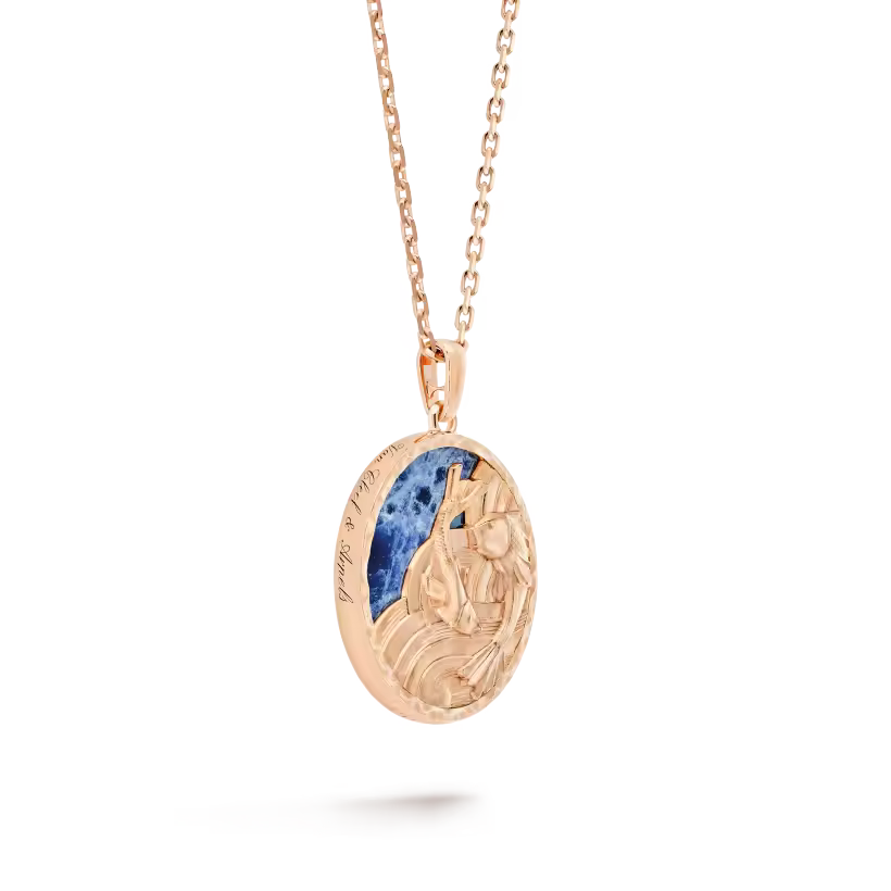 Zodiaque long necklace Piscium