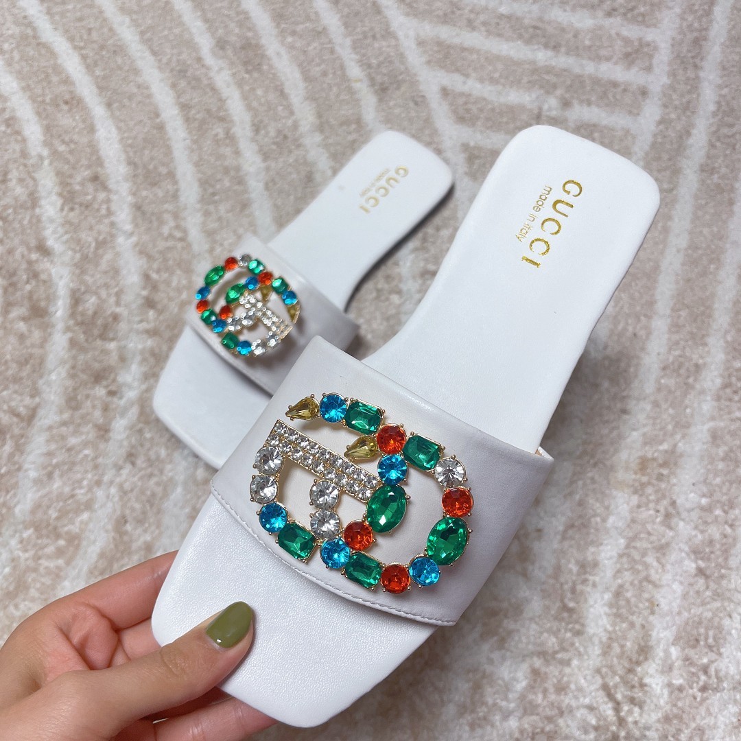 WOMEN'S Stone Slippers DOUBLE G