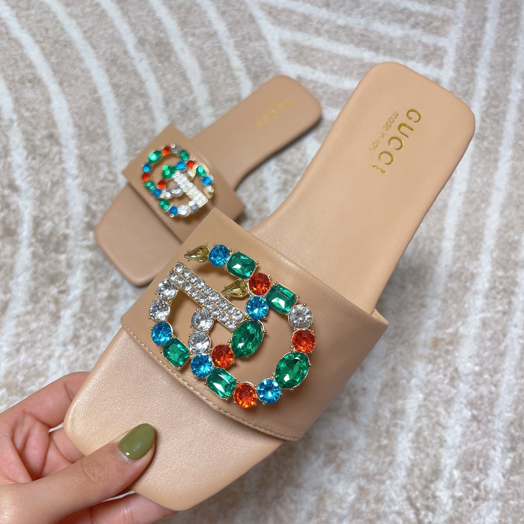 WOMEN'S Stone Slippers DOUBLE G