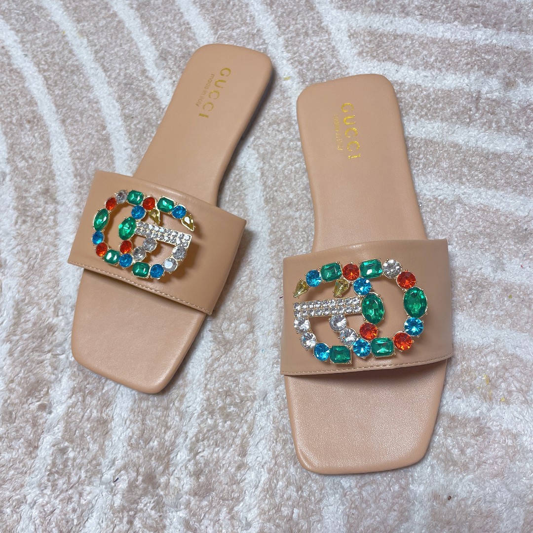 WOMEN'S Stone Slippers DOUBLE G