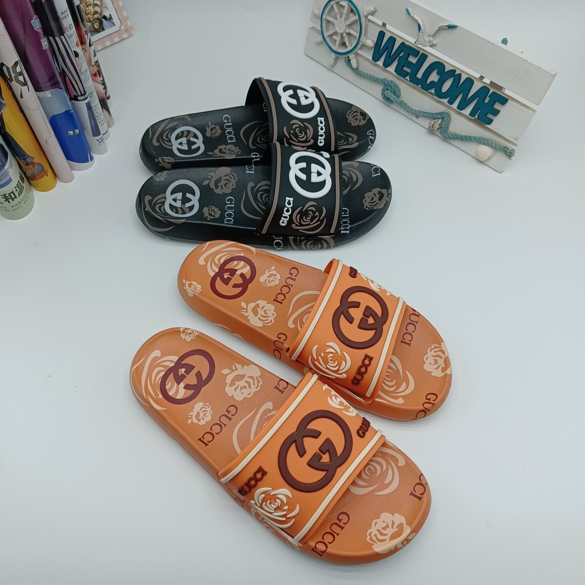 Women Supreme Sheepskin Platform Slides