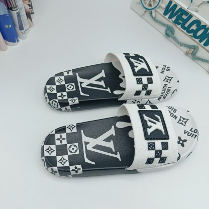 Monogram Logo Slippers