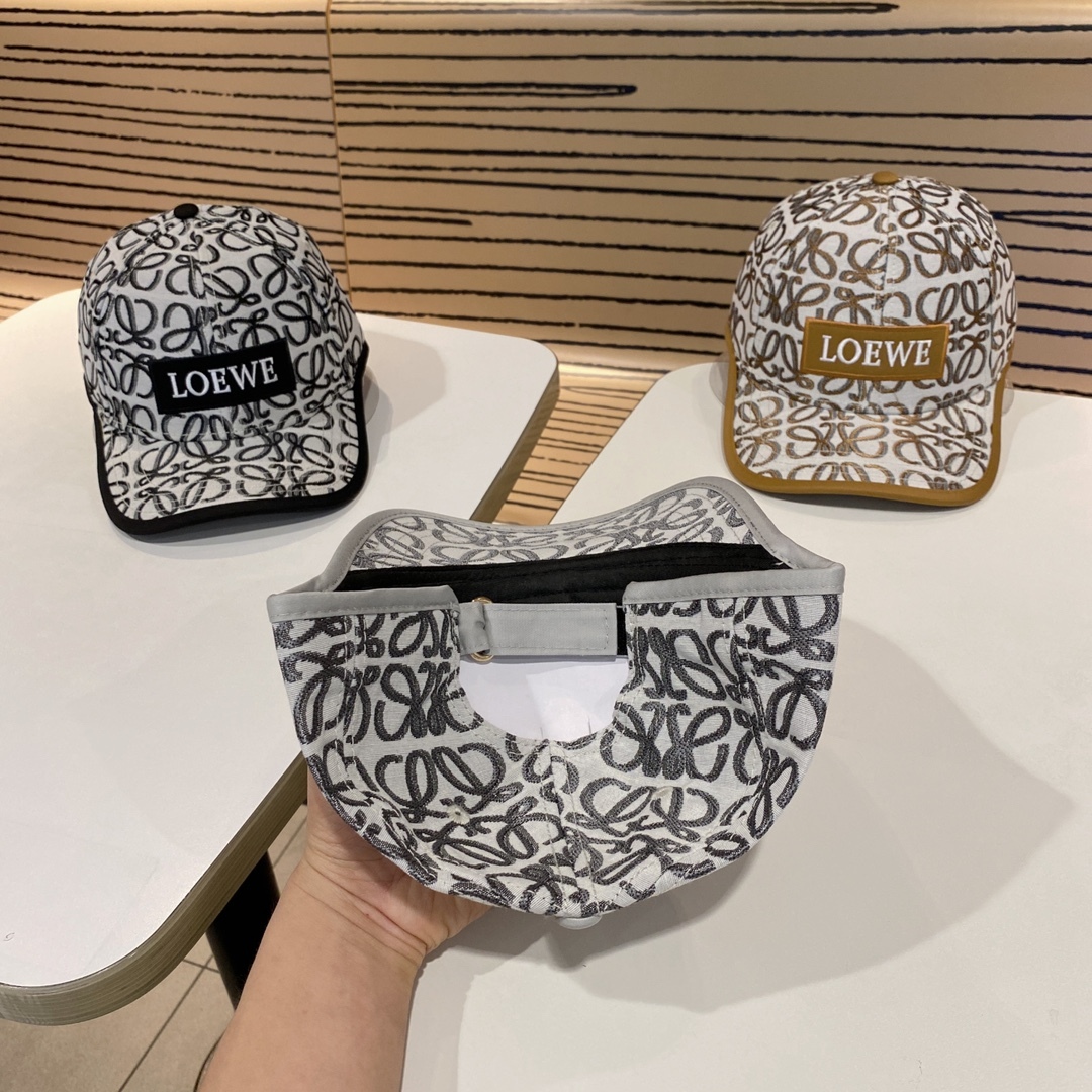 Anagram Embroidery Baseball Cap Canvas