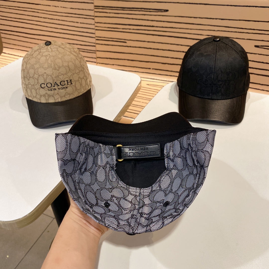 Women's Signature C Jacquard Denim Baseball Cap