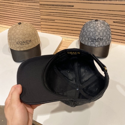 Women's Signature C Jacquard Denim Baseball Cap