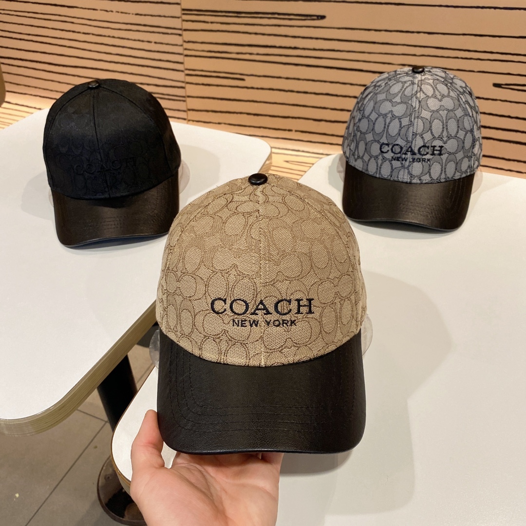 Women's Signature C Jacquard Denim Baseball Cap