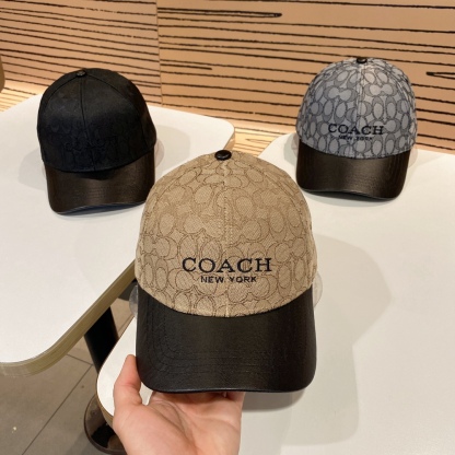 Women's Signature C Jacquard Denim Baseball Cap