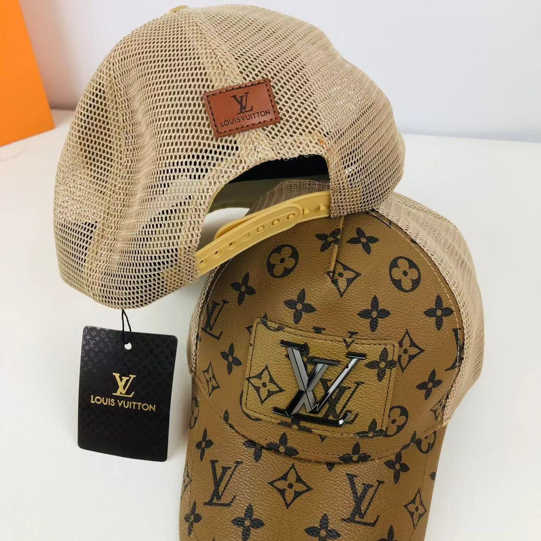 Designer Cap Sun Hat Brown