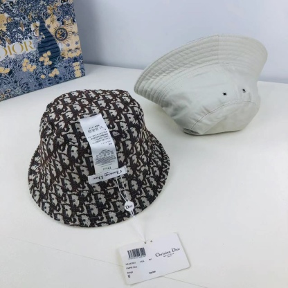 Oblique Reversible Teddy-D Brim Bucket Hat