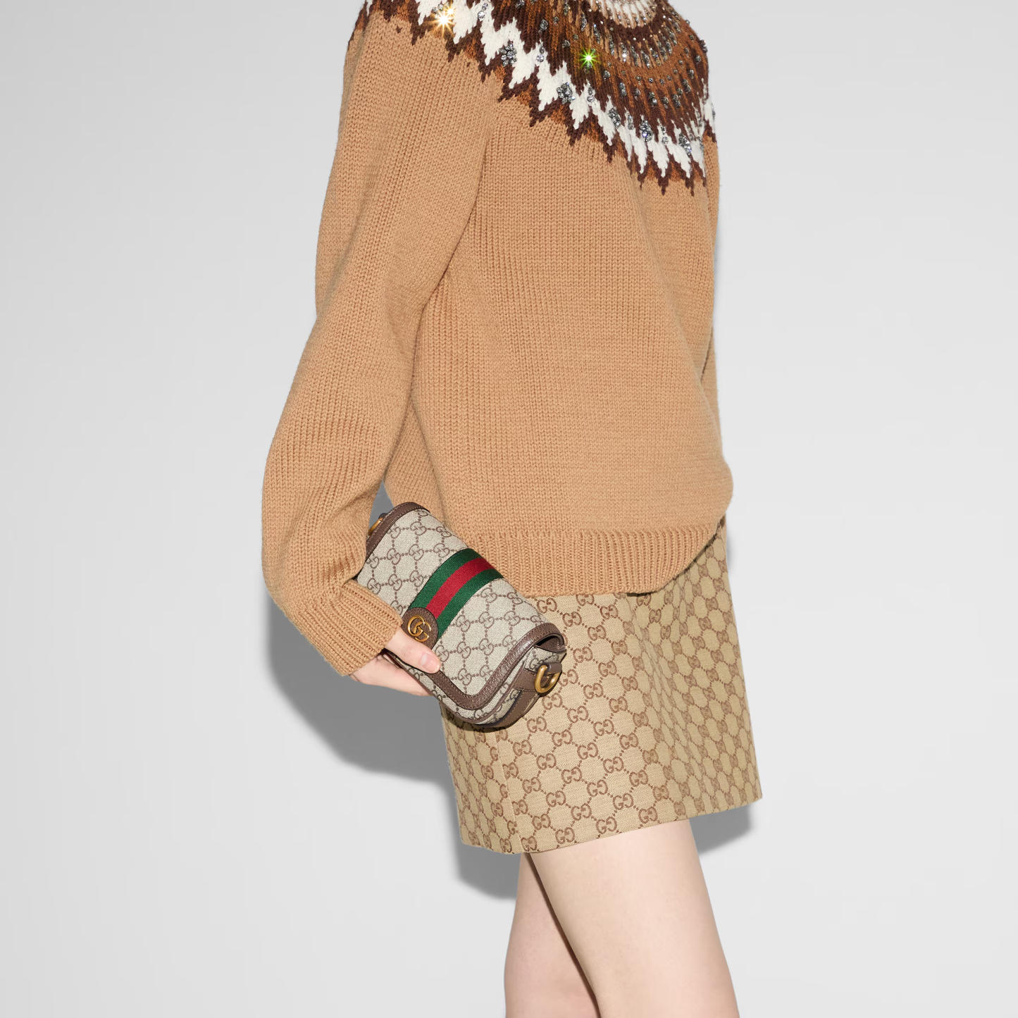 OPHIDIA SUPER MINI SHOULDER BAG