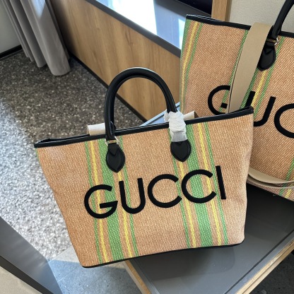 LARGE TOTE BAG WITH EMBROIDERY