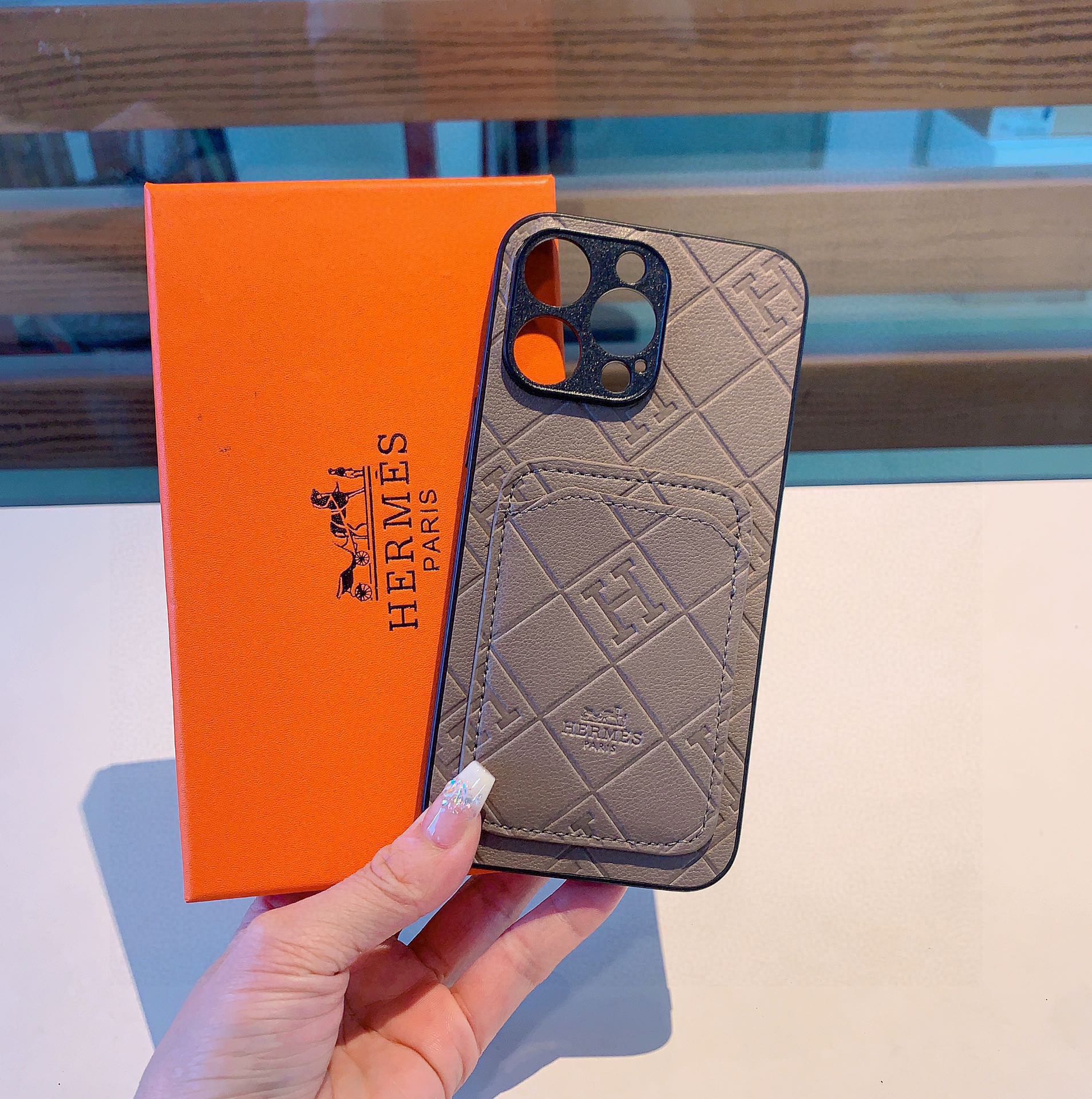 Embossed all-in-one cell phone case