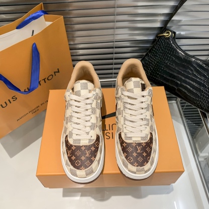 Air Force 1 Low "Virgil Abloh - Beige/Coffee" sneakers