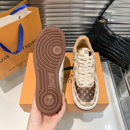 Air Force 1 Low "Virgil Abloh - Beige/Coffee" sneakers