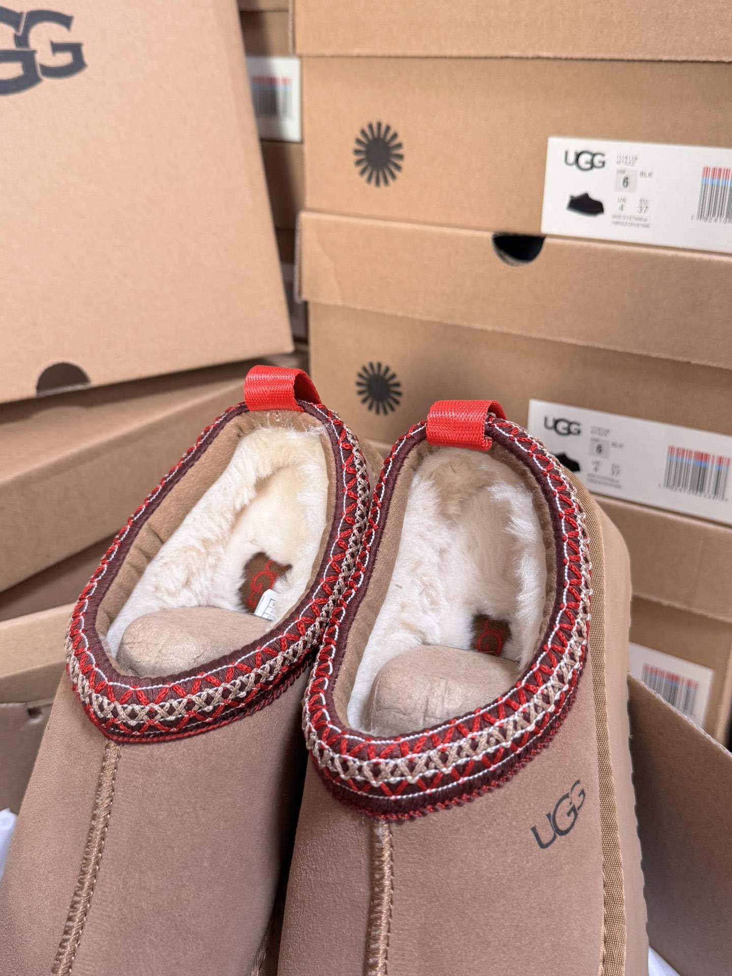 Tasman Slipper Maroon